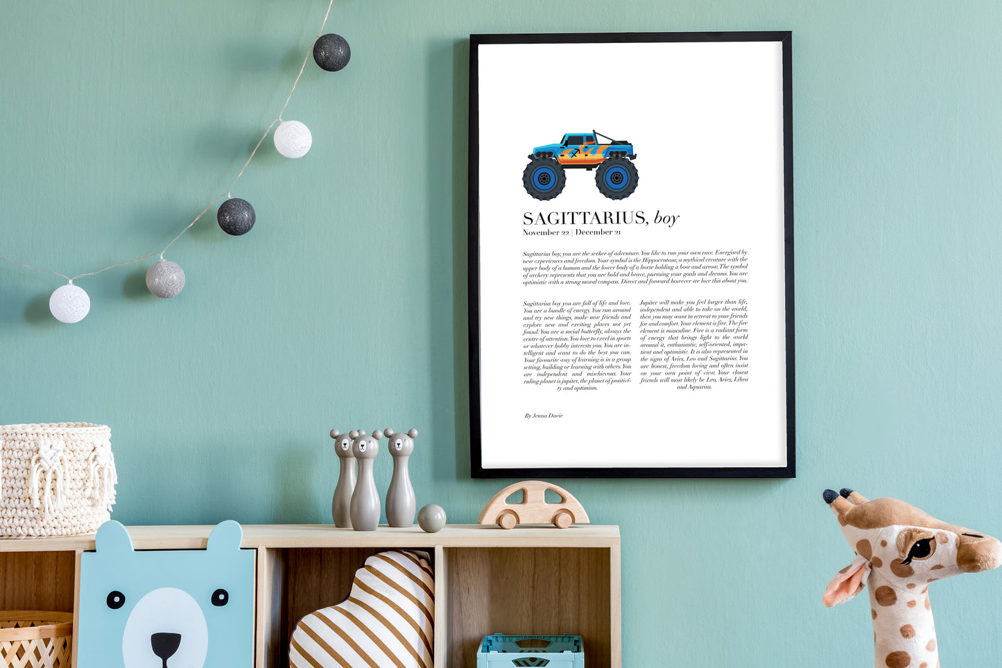 SAGITTARIUS Child, Monster Truck