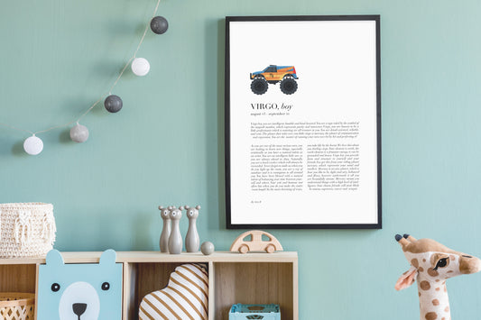 VIRGO Child, Monster Truck