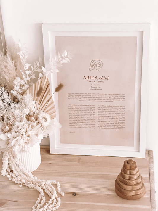 Aries Child 1.0 Art Print