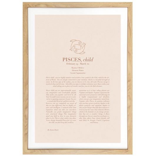 Pisces Child 1.0 Art Print