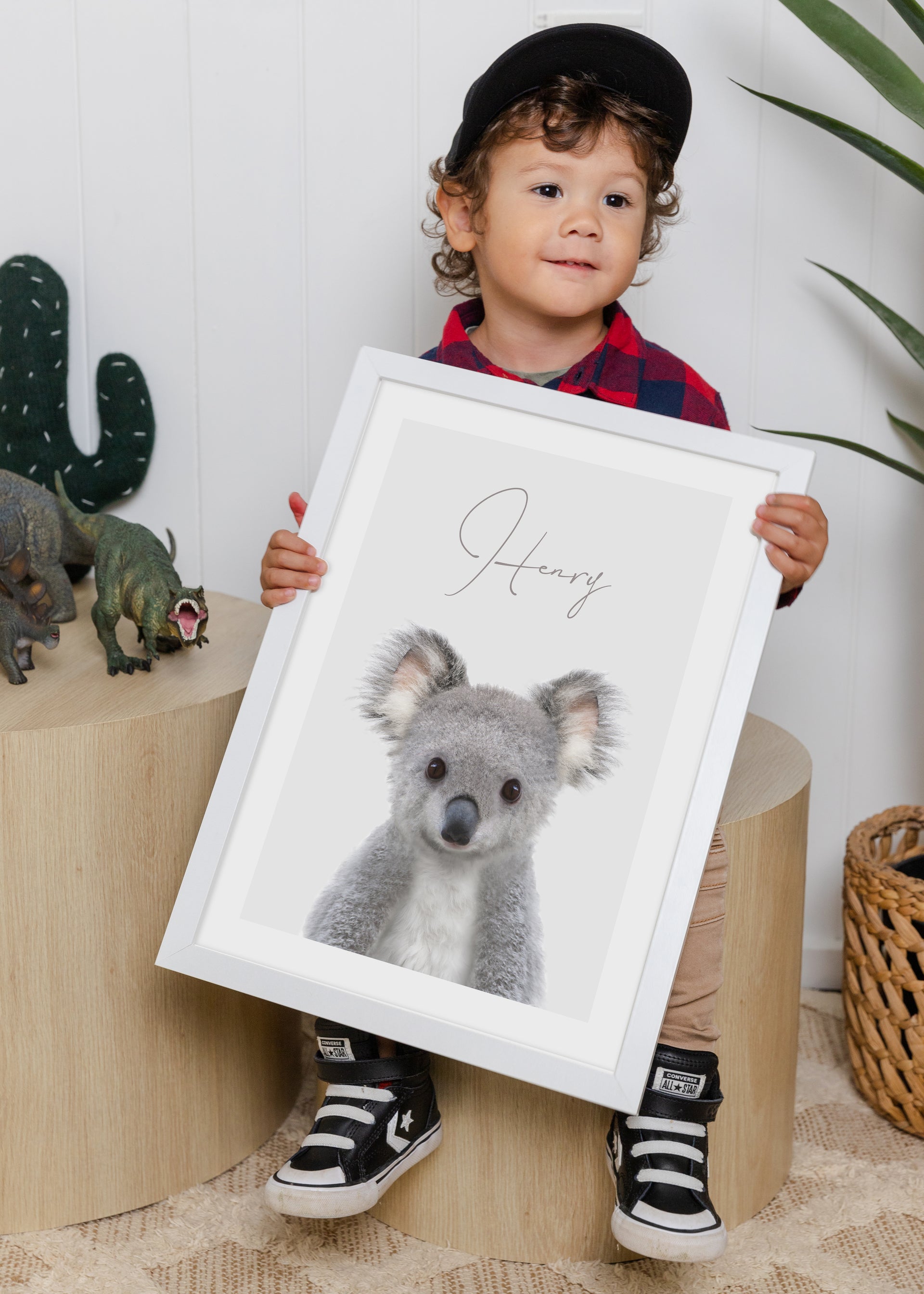 Australian Animal Koala Art Print Personalised – Arty Bub
