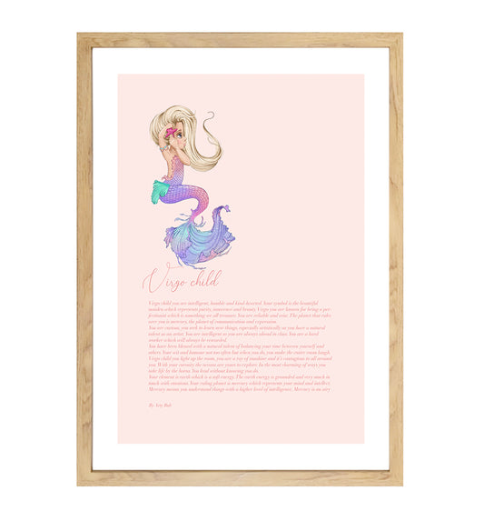Virgo Child Mermaid