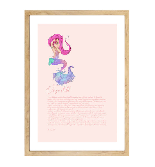 Virgo Child Mermaid