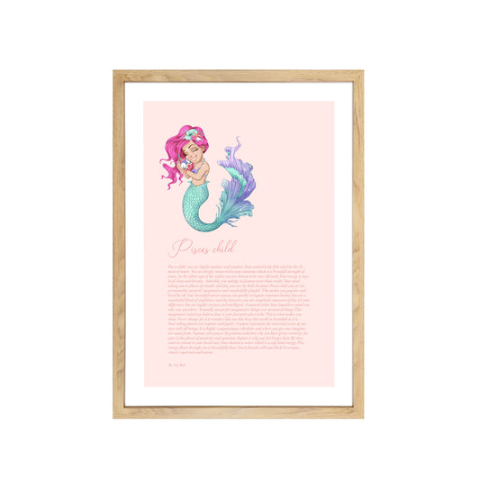 Pisces Child Mermaid